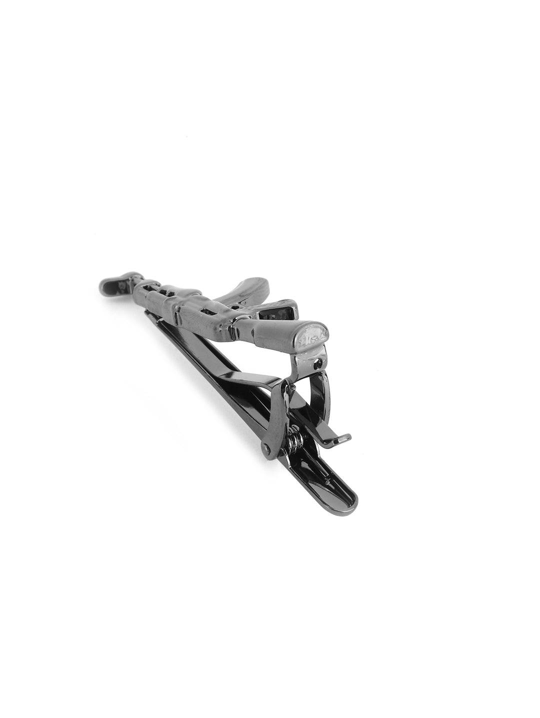 Alvaro Castagnino Men Grey Brass Classic Tie Pin