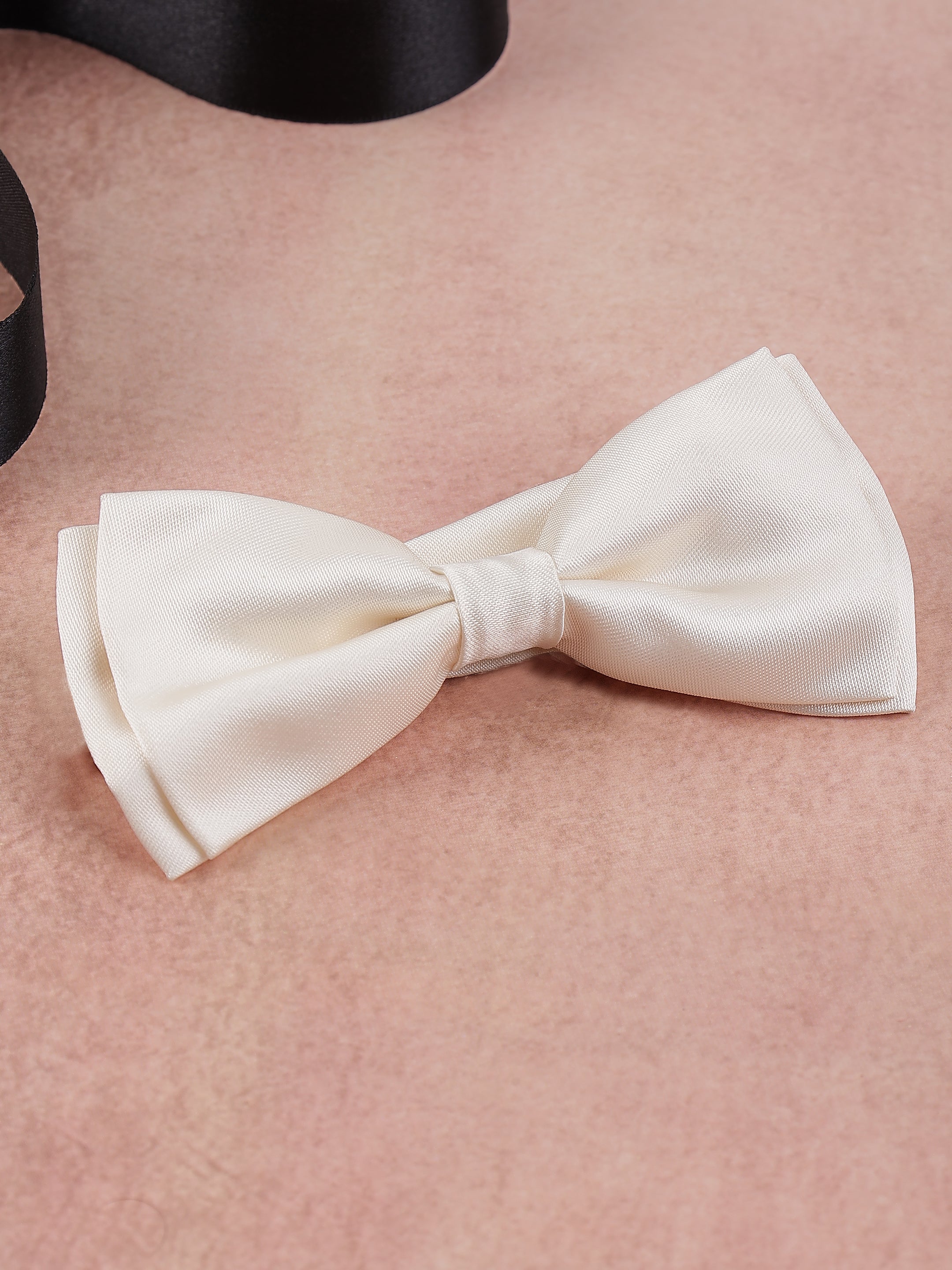 Cream Bow Tie