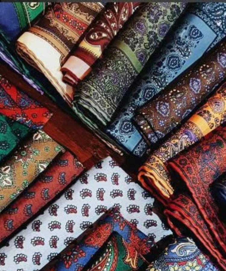 Printed Microfiber Pocket Squares