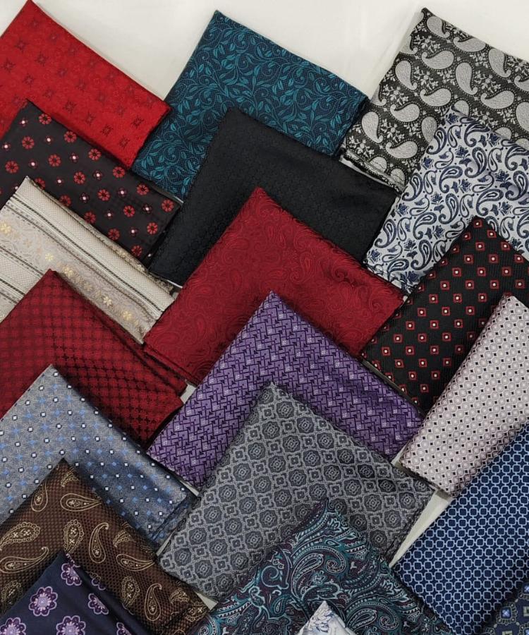 Jacquard Pocket Squares