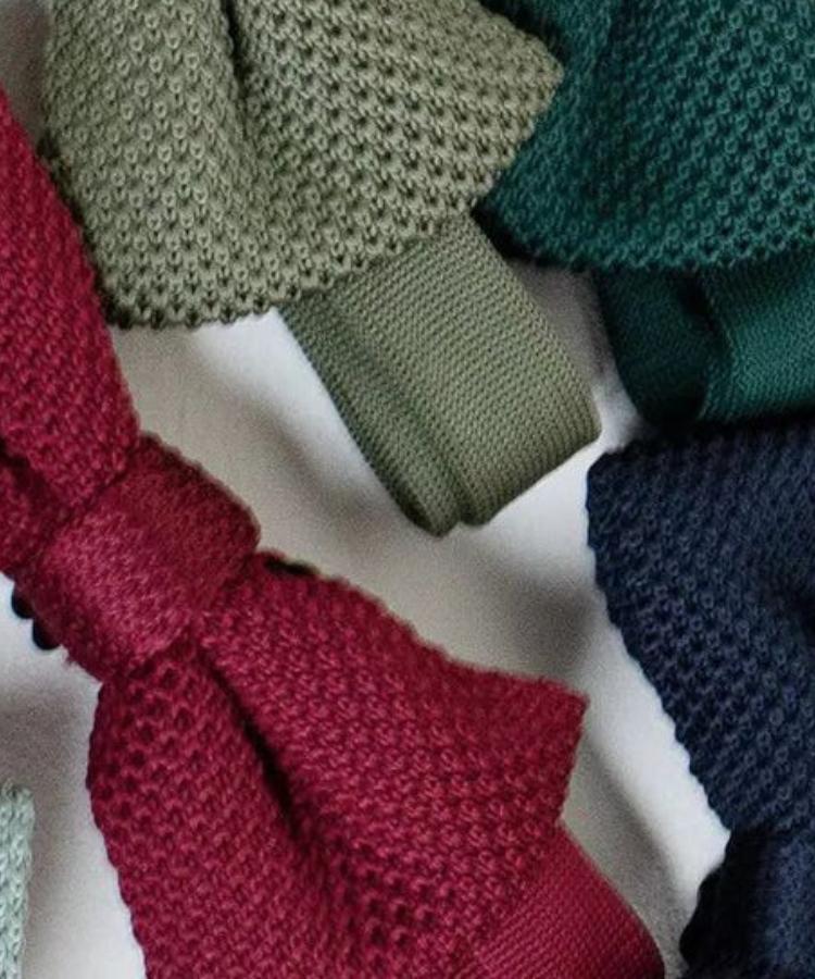 Knitted Bowties for Men
