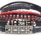 Alvaro Castagnino Men Set Of 3 Black & Brown Leather Wraparound Bracelets