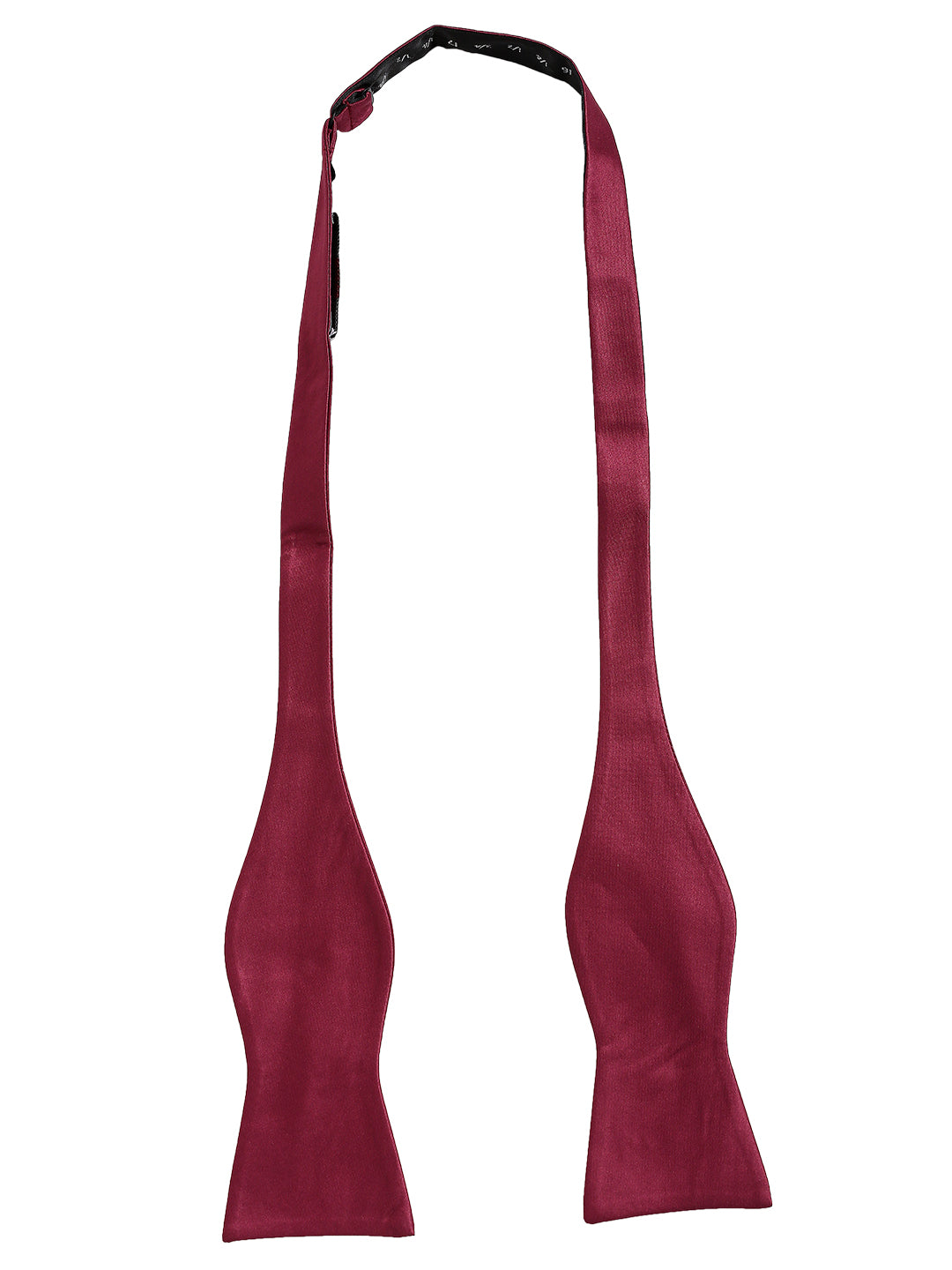 Burgundy Self-Tie Bow Tie