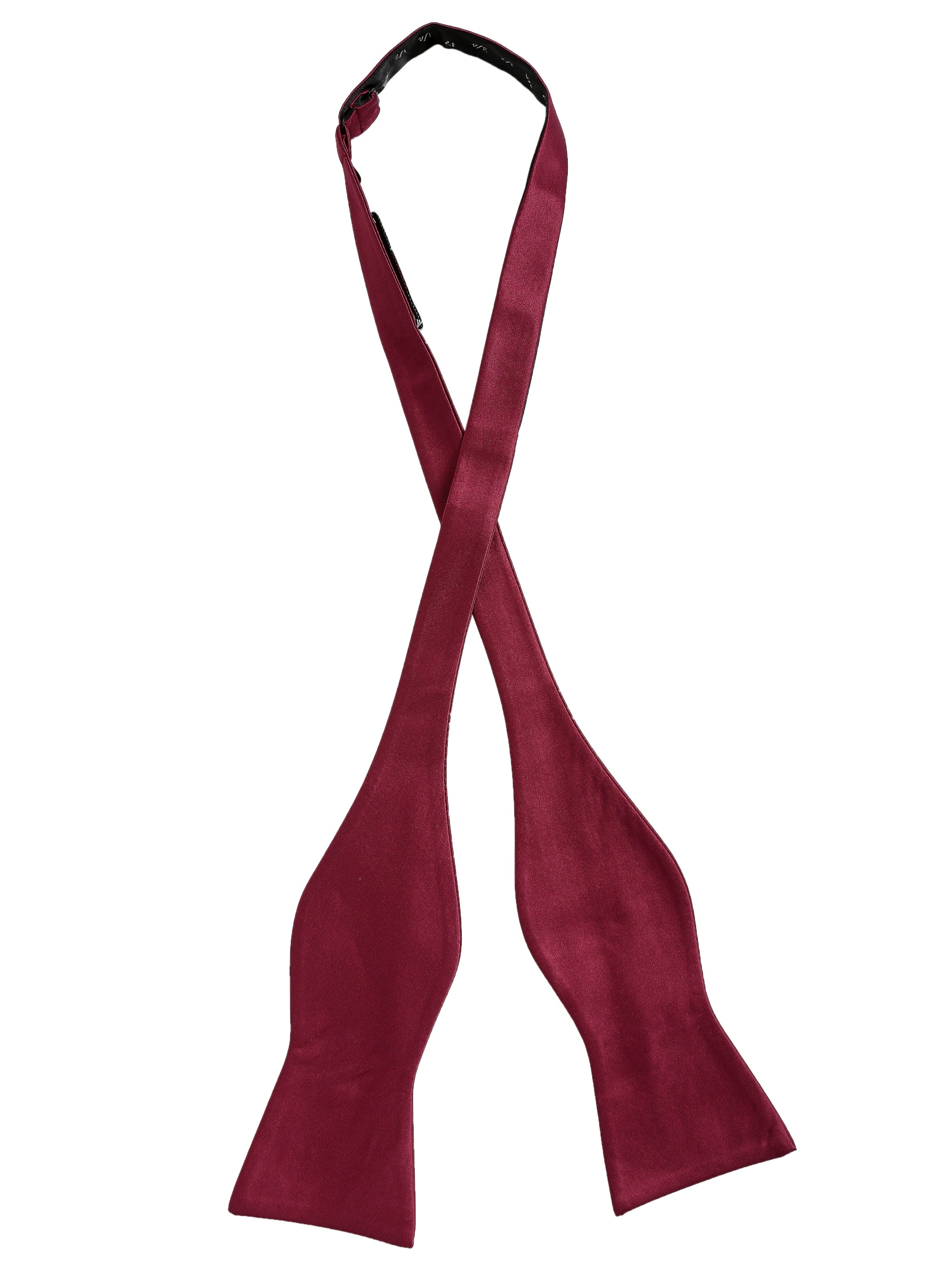 Burgundy Self-Tie Bow Tie
