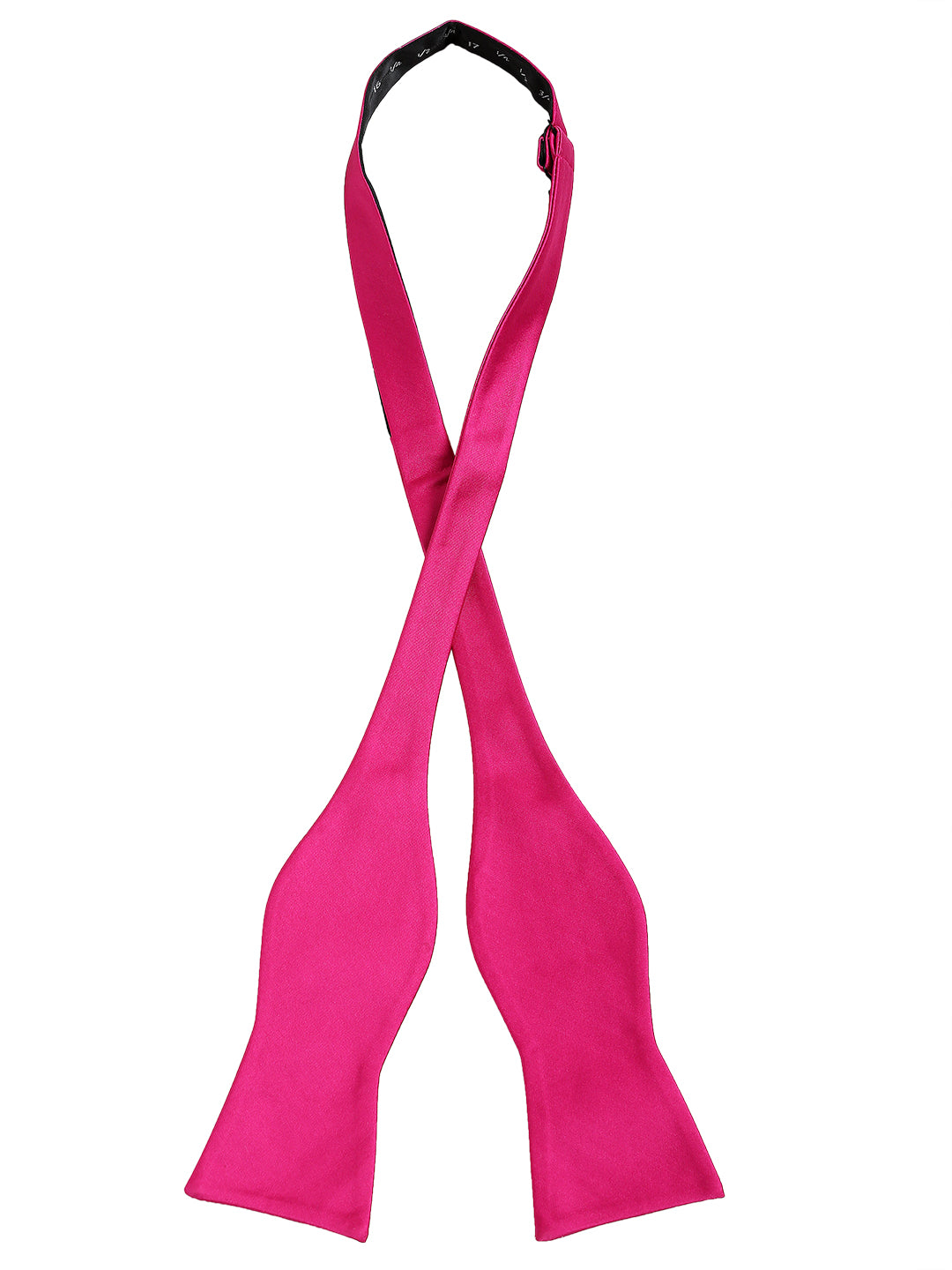 Alvaro Castagnino Men's Pink Colored Microfiber Bow Tie