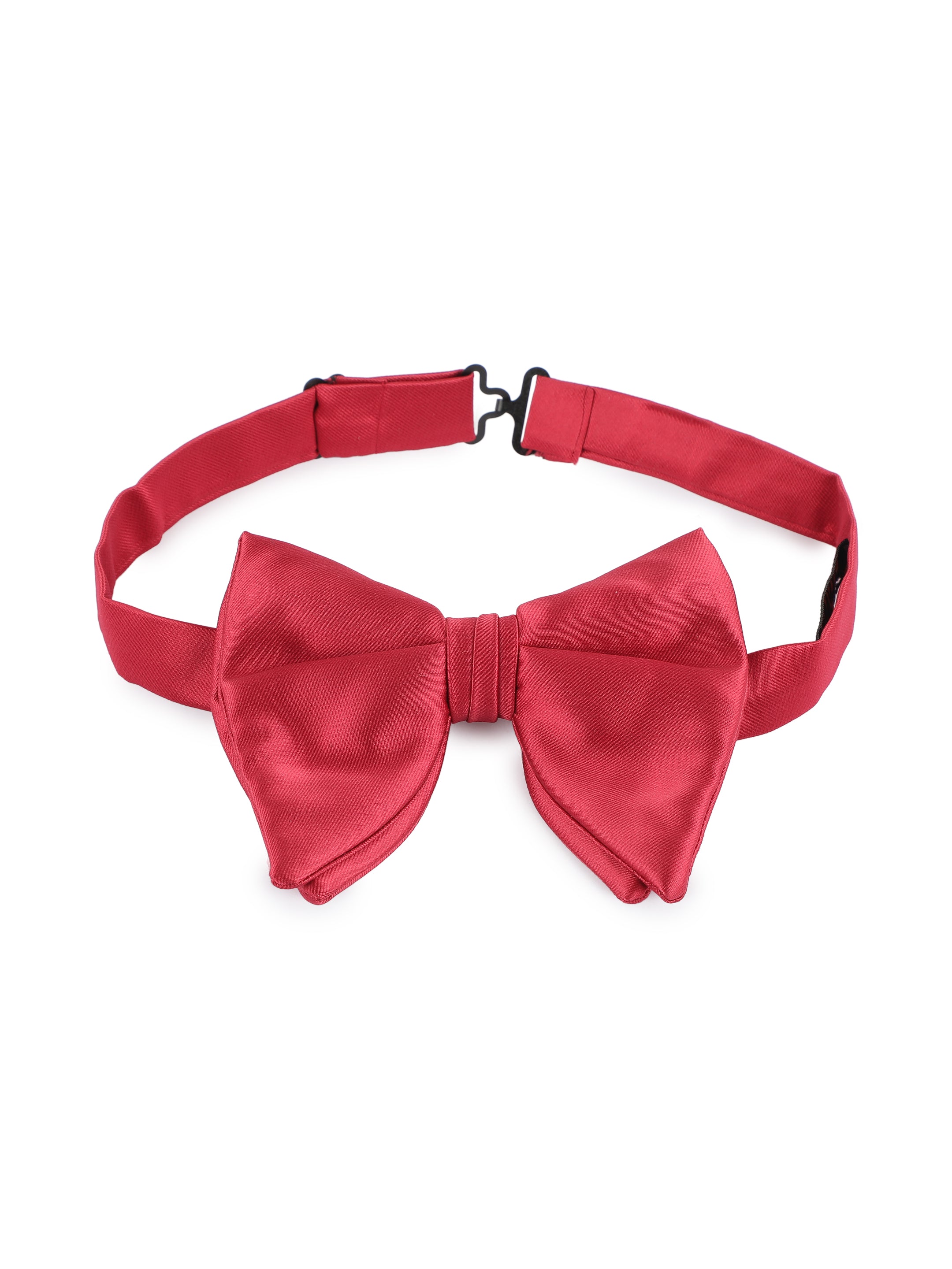 Alvaro Castagnino Men's Red Colored Butterfly Shaped Bow Tie