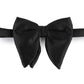Alvaro Castagnino Men's Black Colored Butterfly Shaped Bow Tie