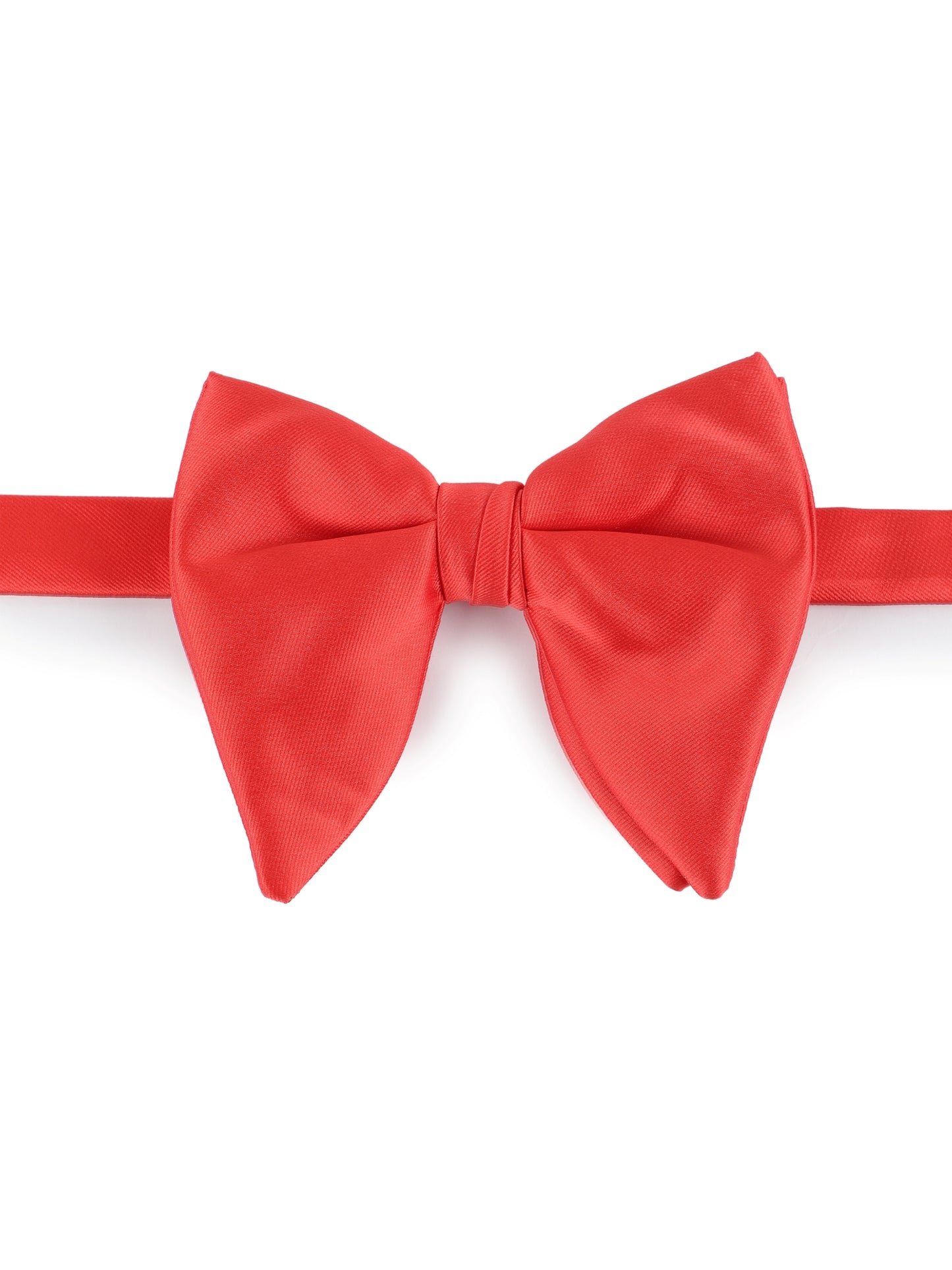 Alvaro Castagnino Men's Red Colored Butterfly Shaped Bow Tie
