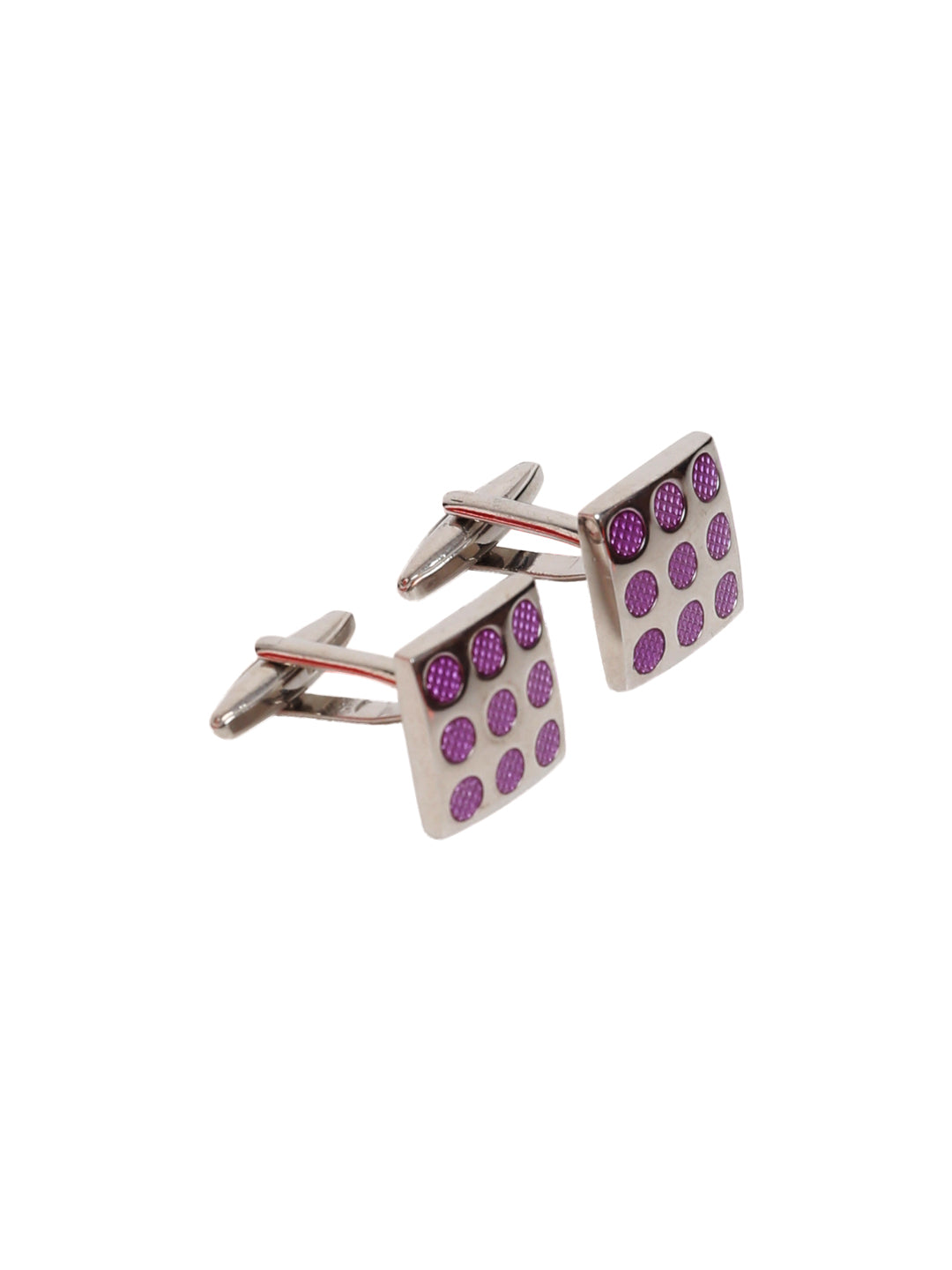 Alvaro Castagnino Men's Purple Color Dotted Design Gift Set
