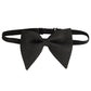 Alvaro Castagnino Men's Black Colored Glitter Type Bow Tie