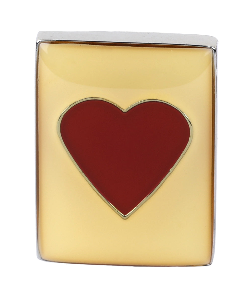 Alvaro Castagnino Red Coloured Heart Shape Fun Cufflink