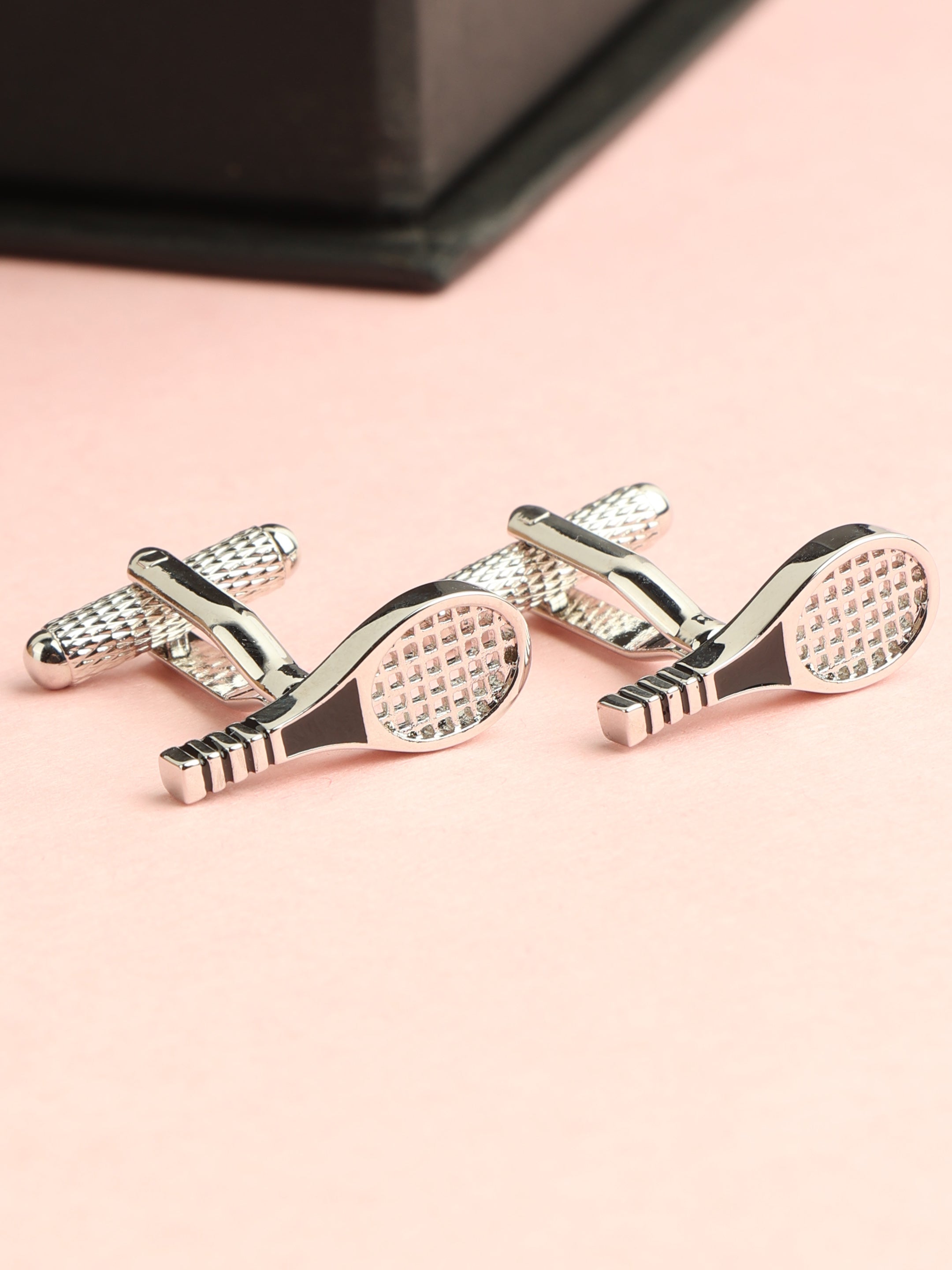 Tennis Racket Cufflink