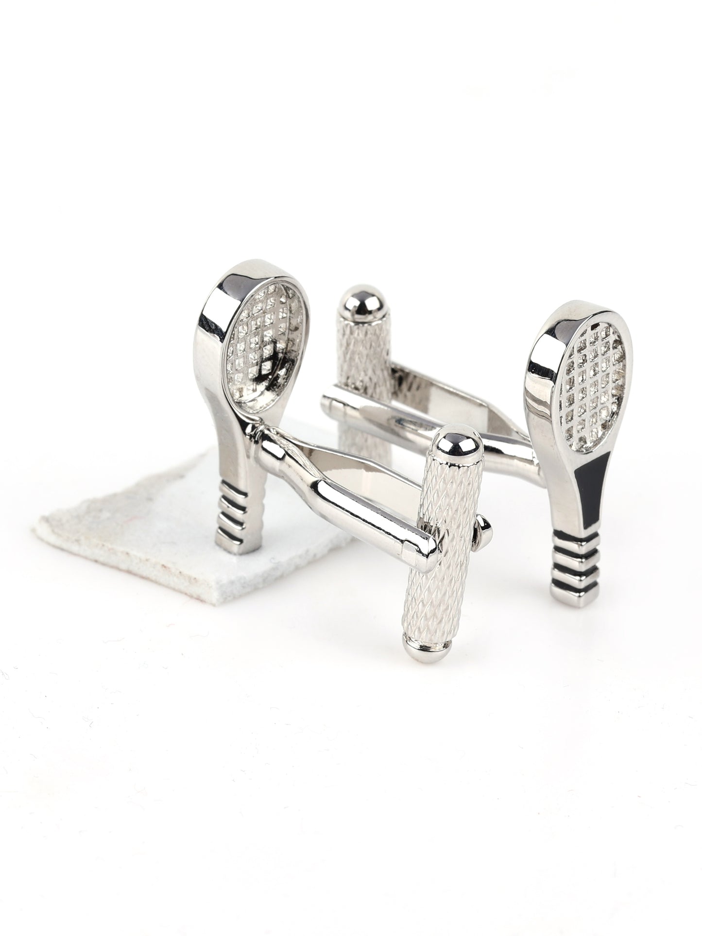 Alvaro Castagnino Silver Coloured Gun Shape Fun Cufflink