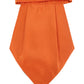 Alvaro Castagnino Men's Orange Color Microfiber Cravat