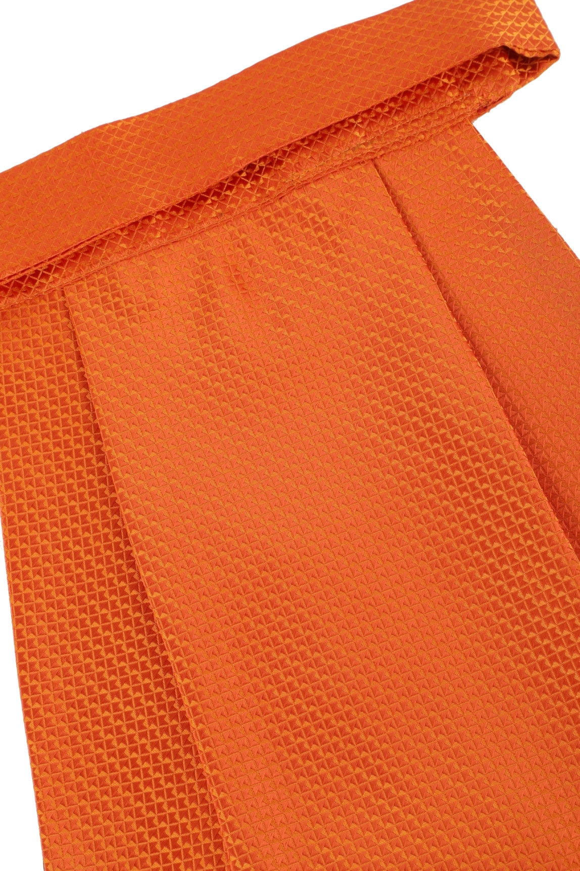 Alvaro Castagnino Men's Orange Color Microfiber Cravat