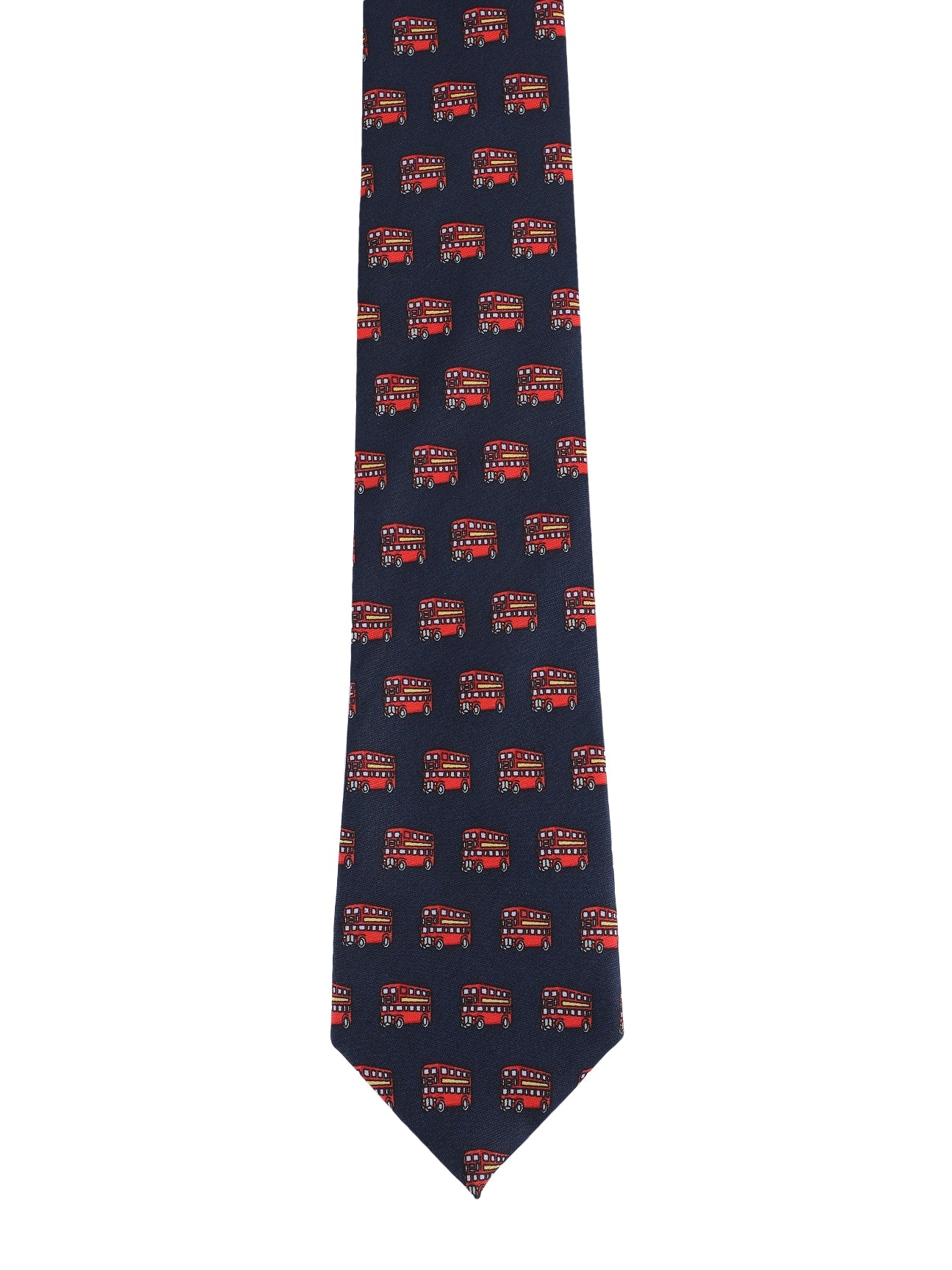 London Bus Print Necktie