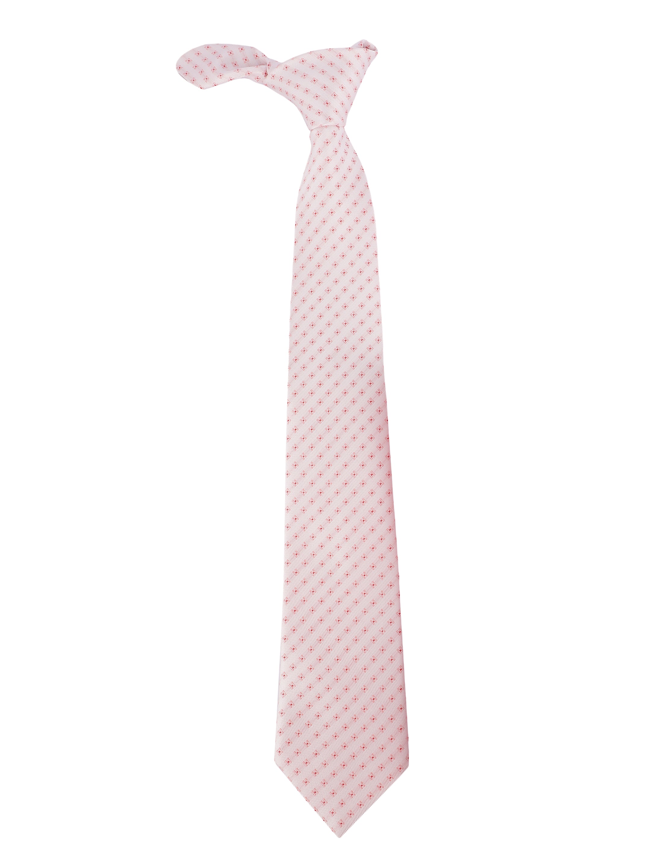 Peach Micro Motif Necktie
