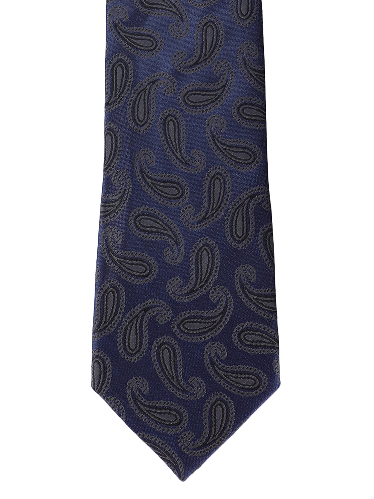Alvaro Castagnino Microfiber PURPLE AND BLACK  Colored Necktie for Men