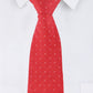 Alvaro Castagnino Microfiber RED  Colored Necktie for Men