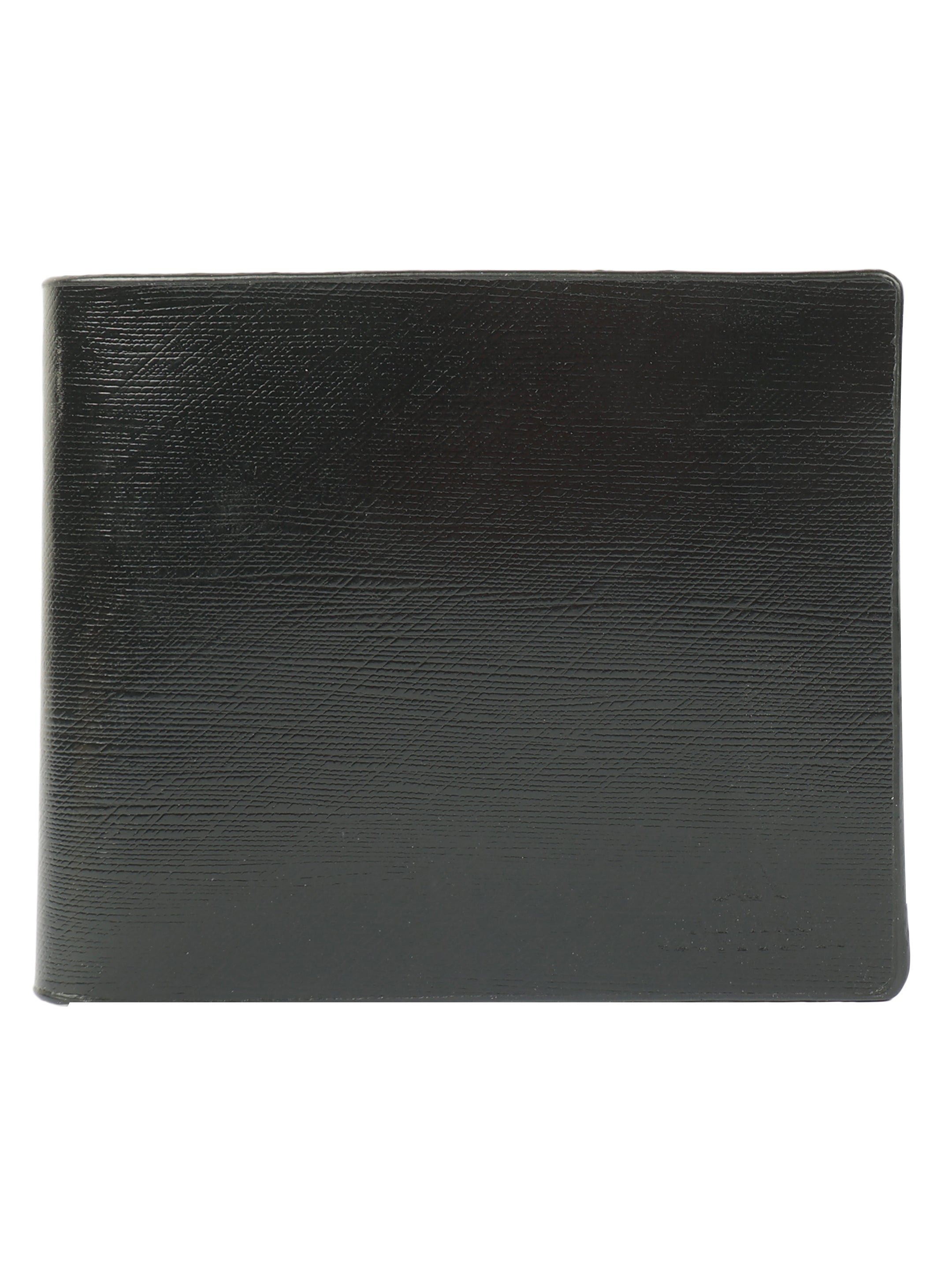 Black Palmellato Leather Wallet