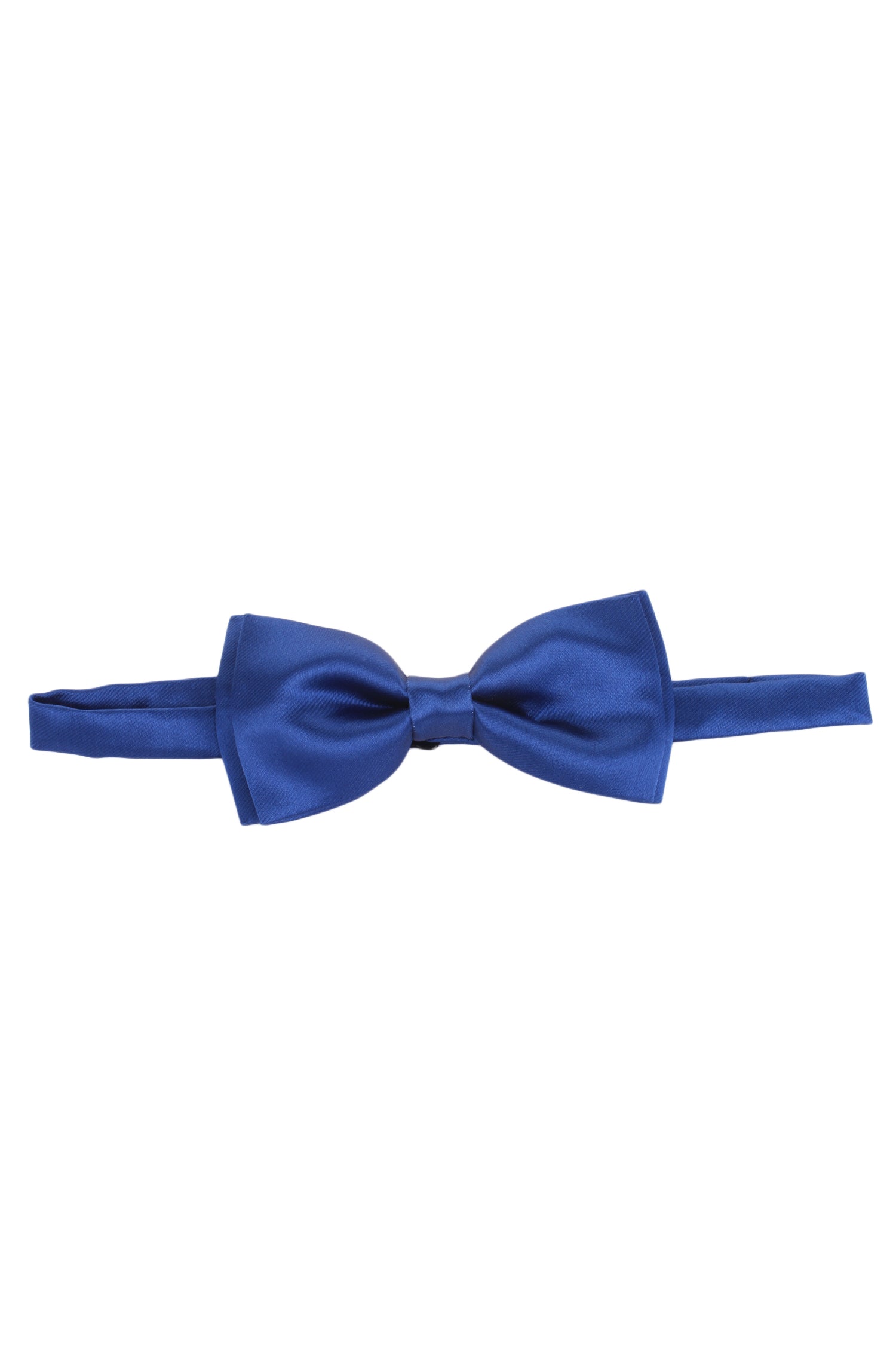 Alvaro Castagnino Men's Royal Blue Colored Microfiber Bow Tie