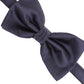 Alvaro Castagnino Men's Royal Navy Blue Colored Microfiber Bow Tie