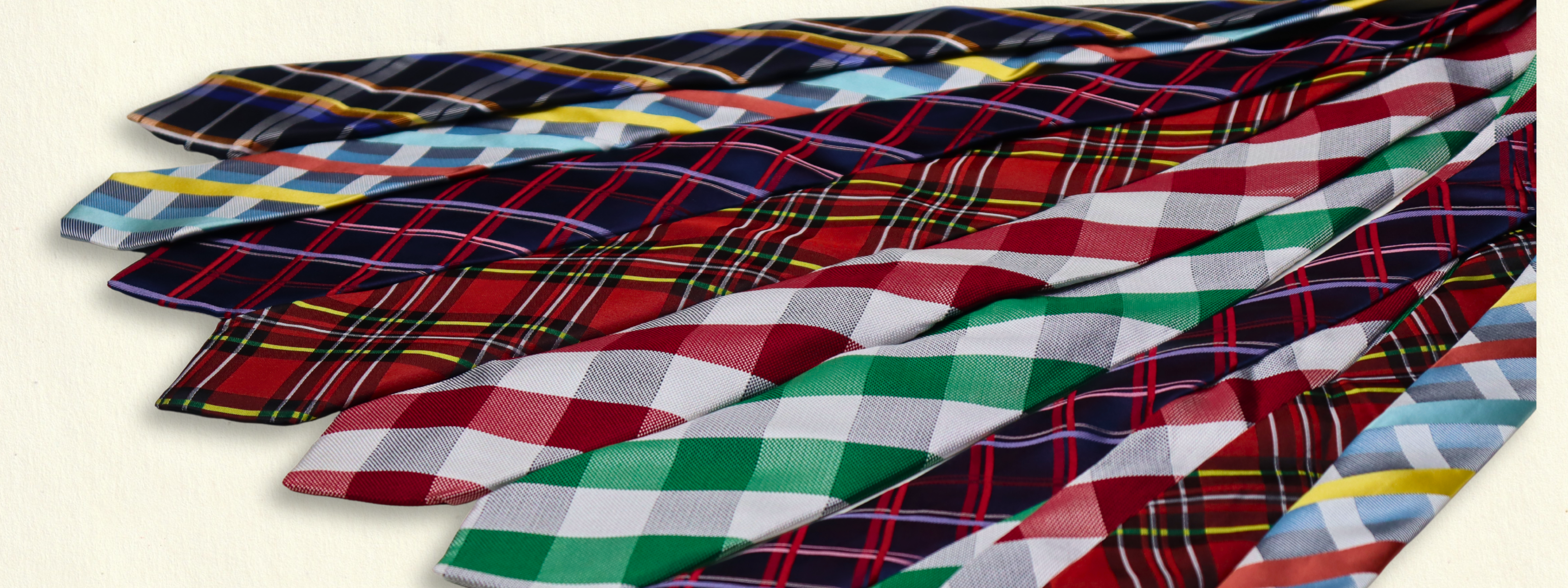 checkered neckties for men