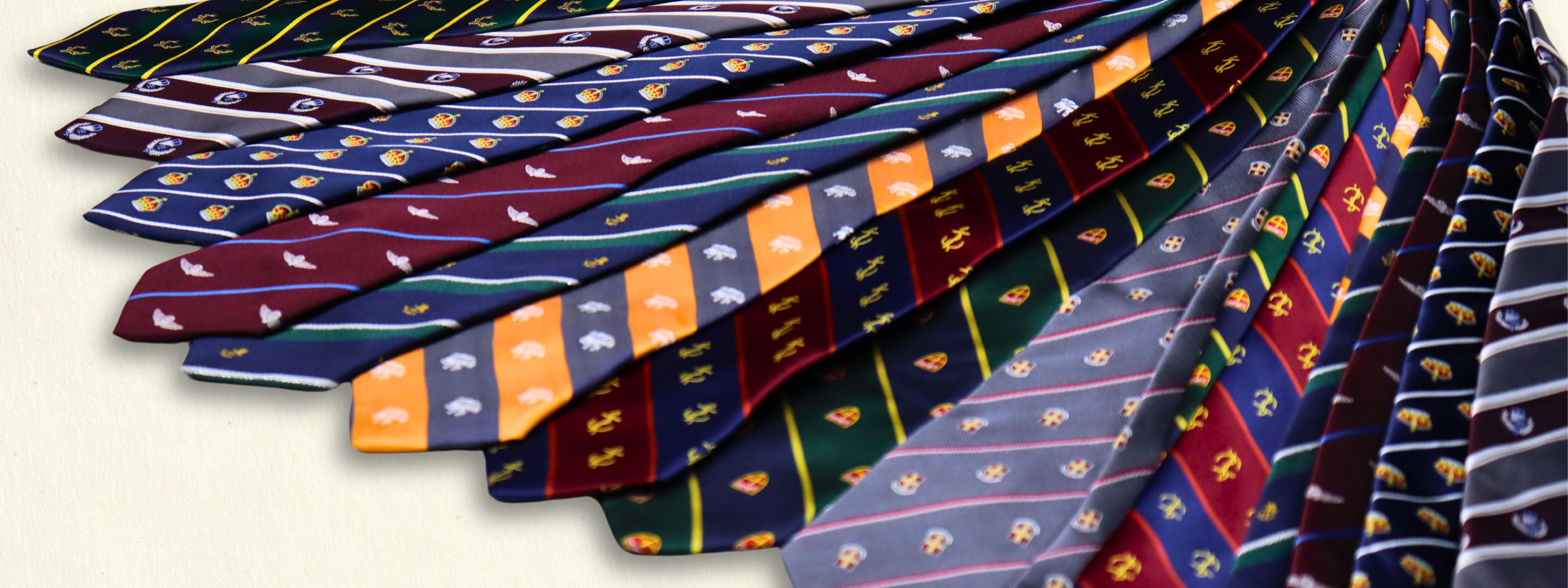logo neckties for men