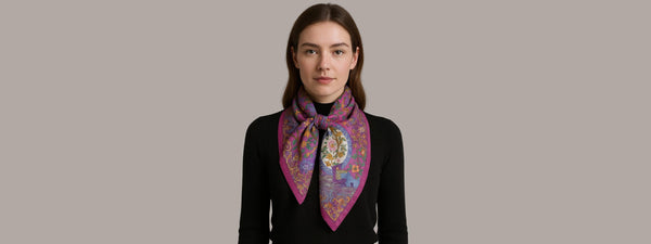 women printed stole