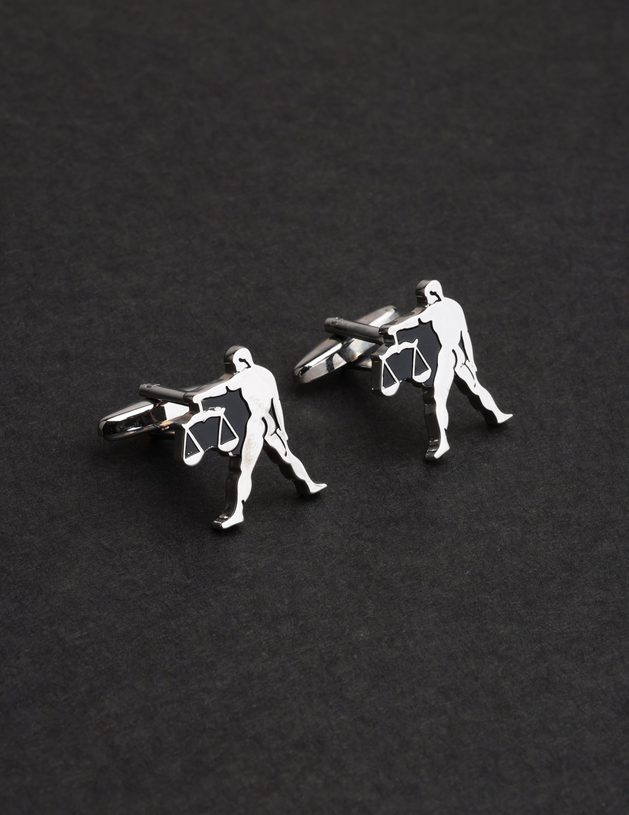 Silver Lawyer Cufflink