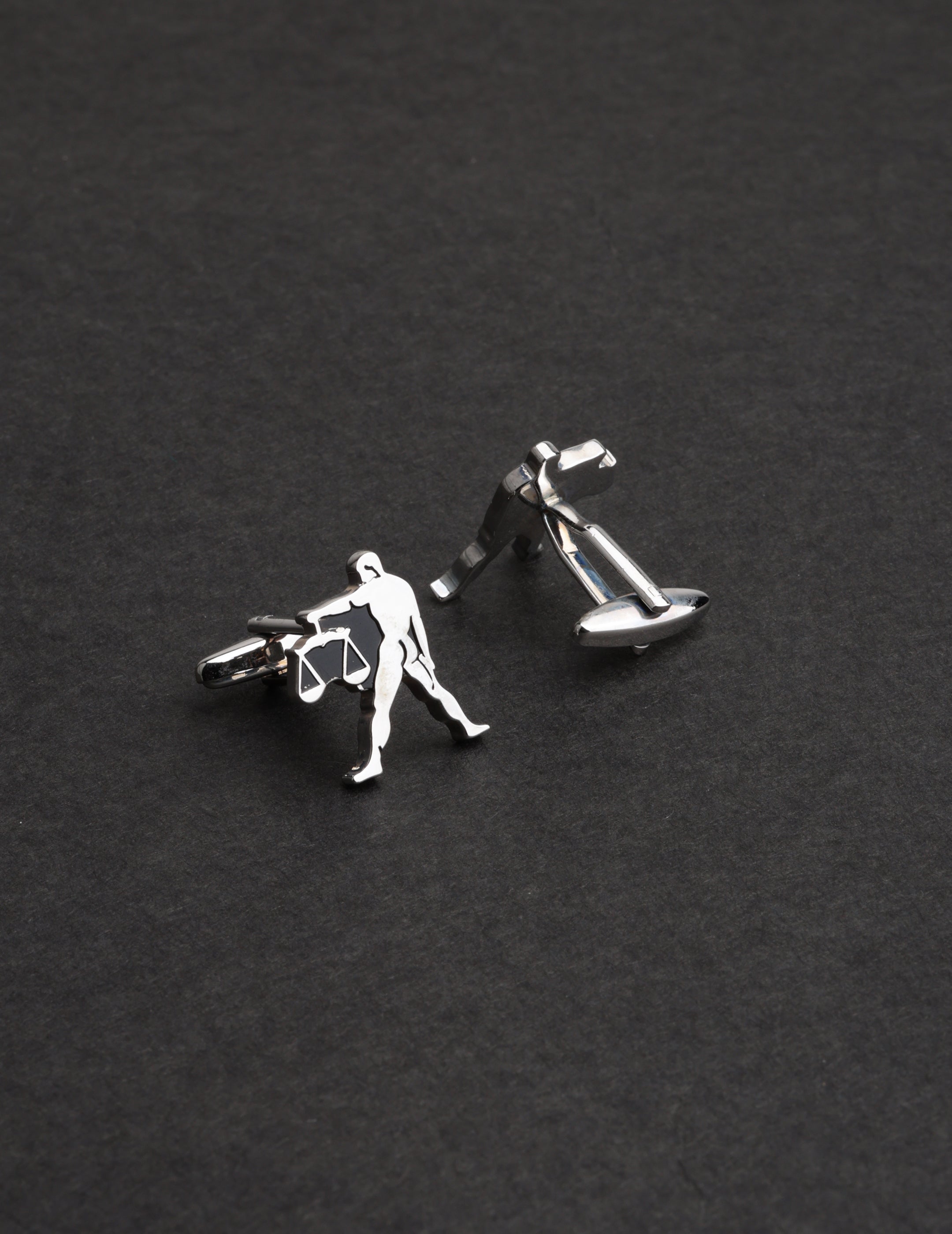 Silver Lawyer Cufflink