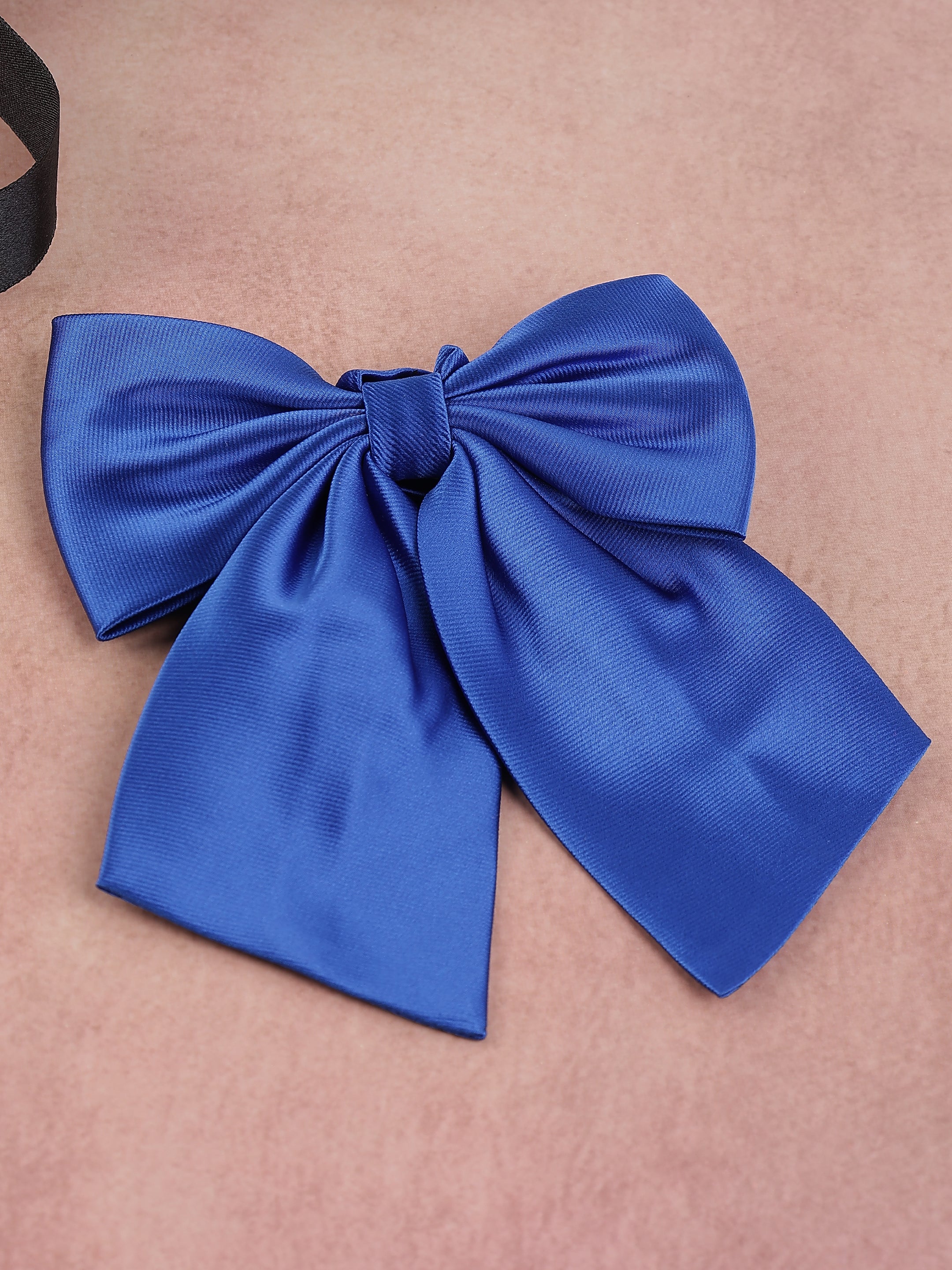 Oversized Royal Blue Butterfly Bow Tie