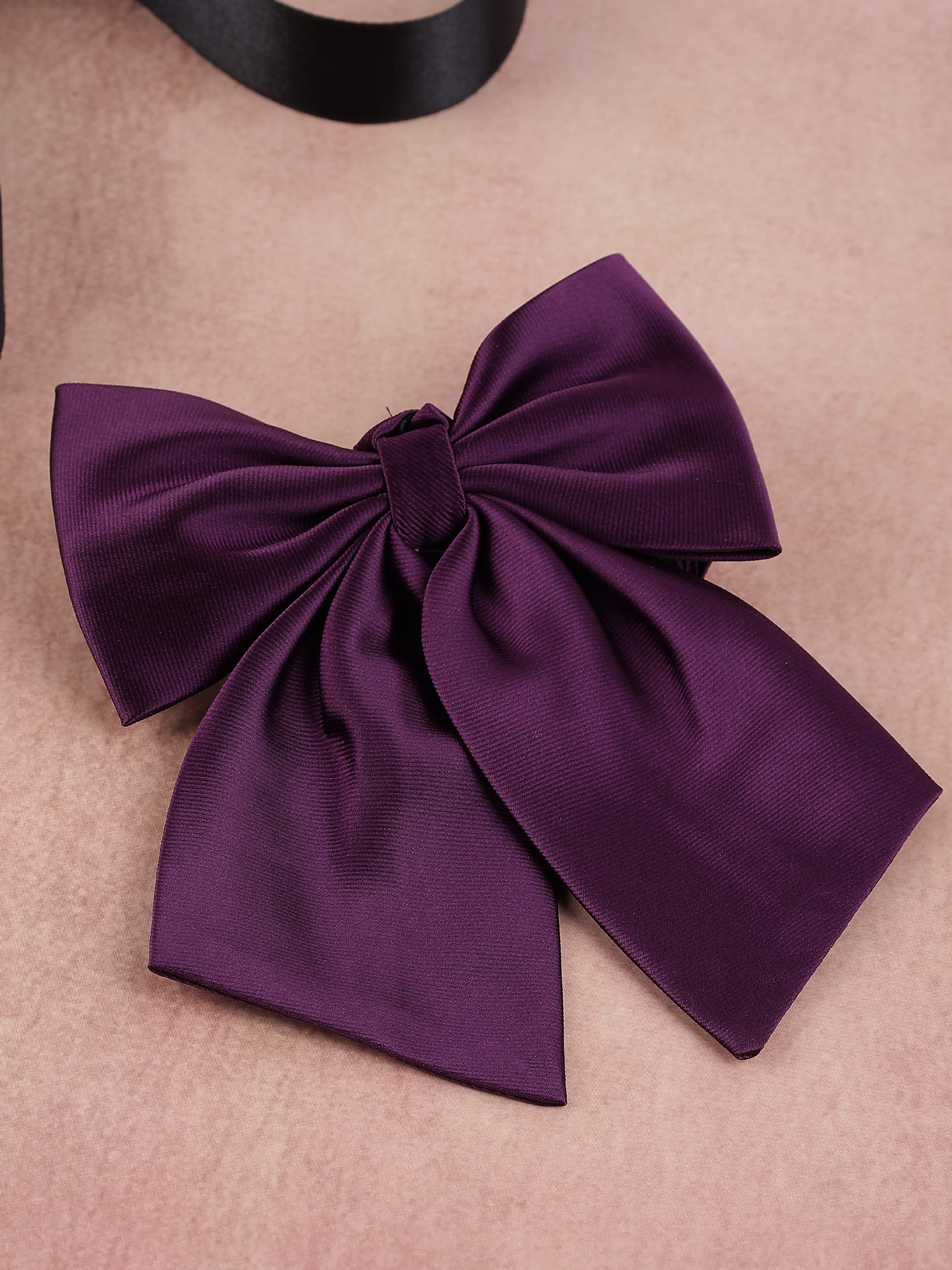 Plum Bow Tie