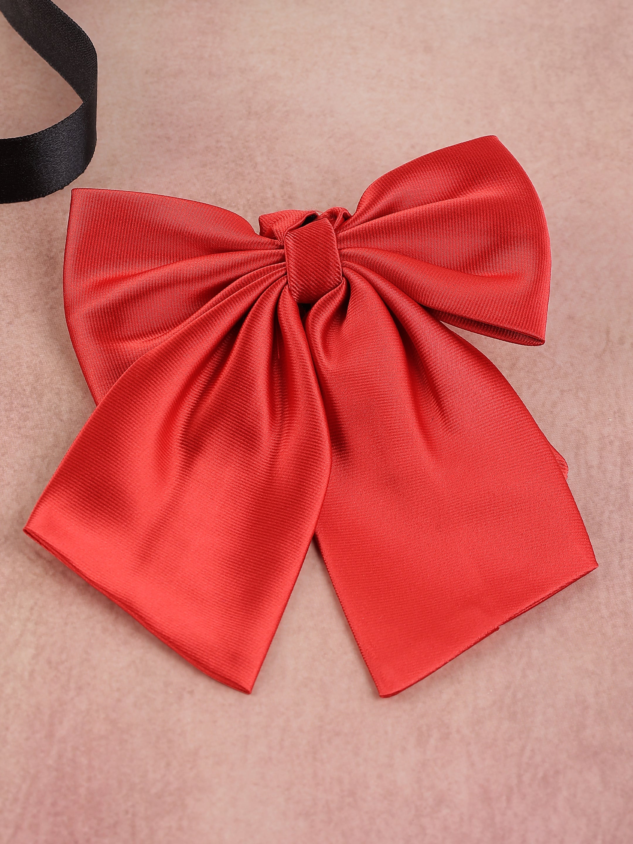 Red Floppy Bow Tie