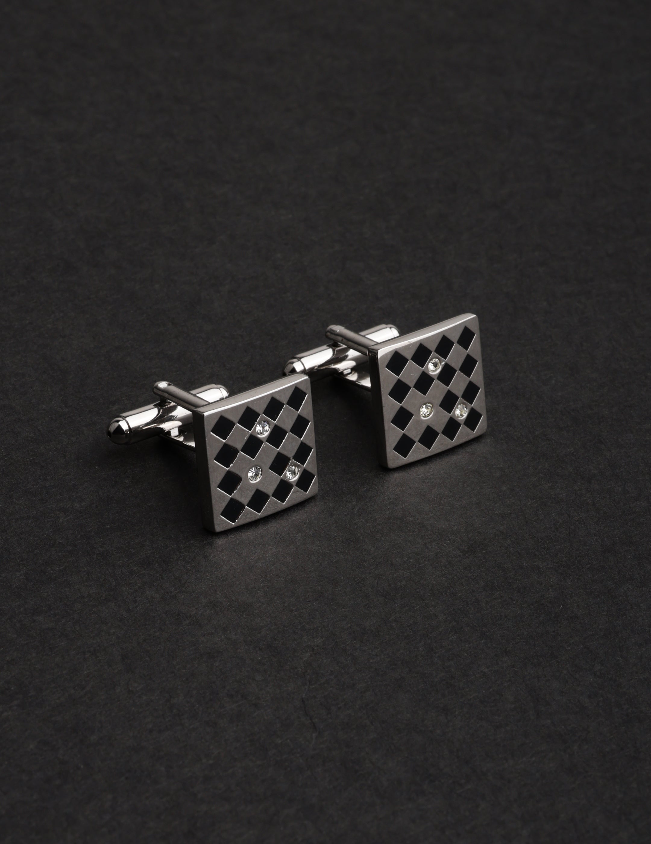 Checkered Designer Cufflink