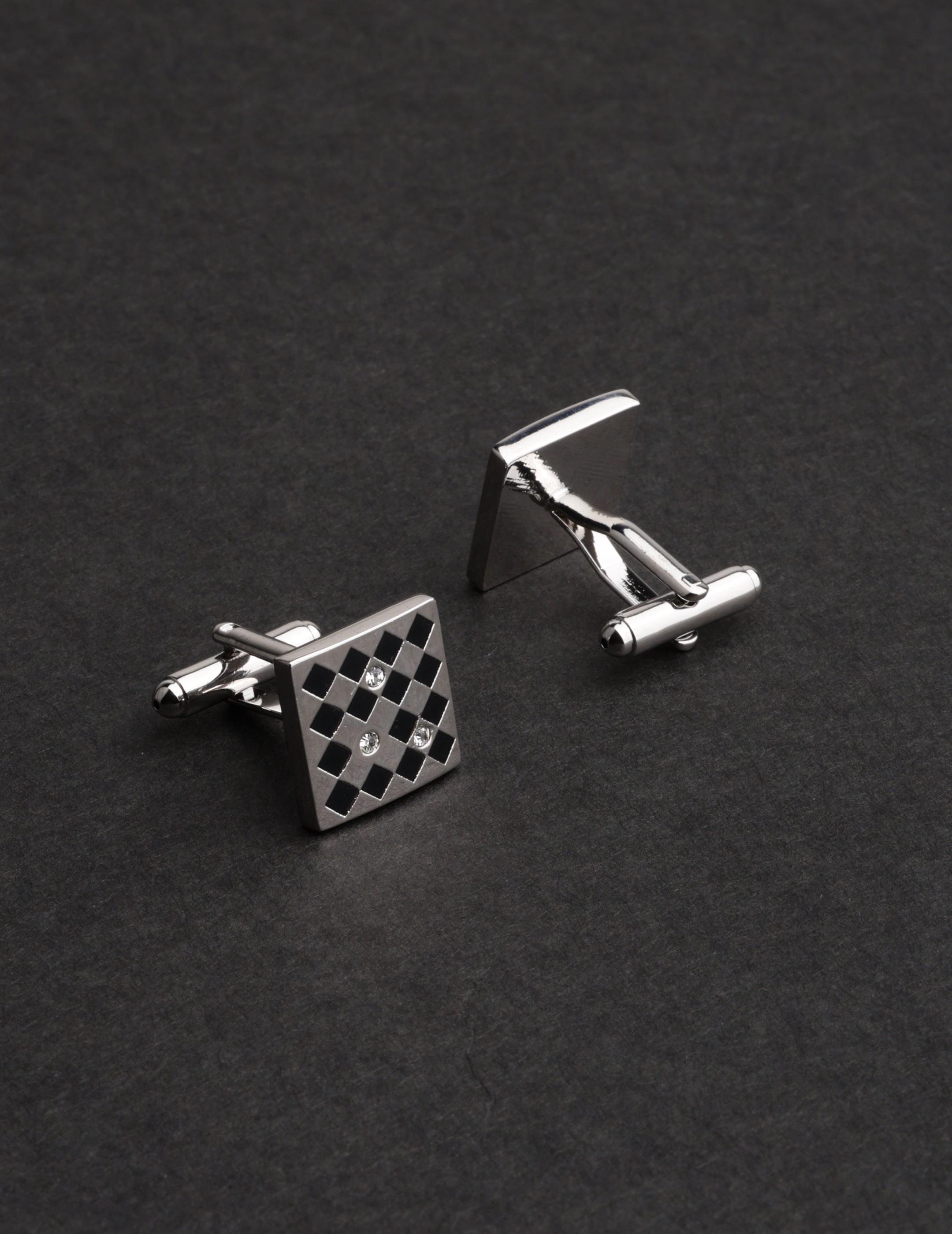 Checkered Designer Cufflink