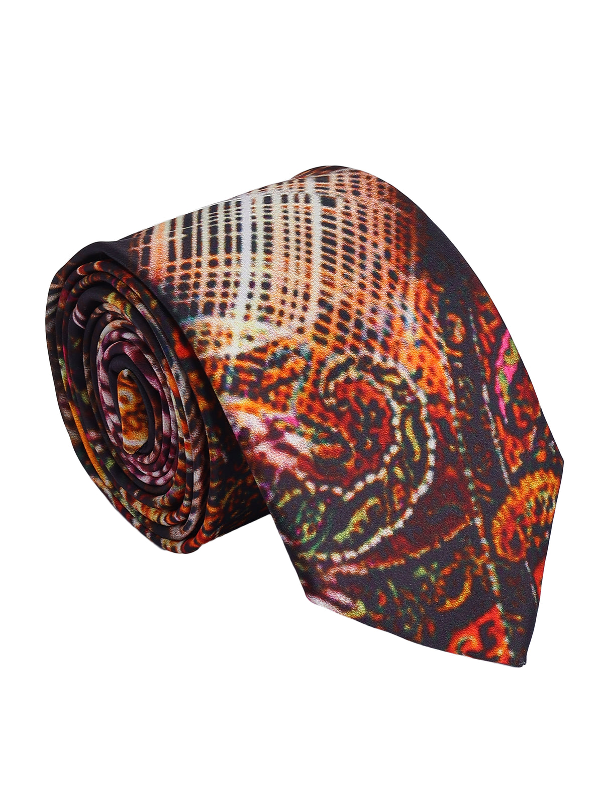 Multicolor Paisley Printed Necktie
