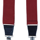 Alvaro Castagnino Men Maroon Solid Suspenders