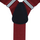 Alvaro Castagnino Men Maroon Solid Suspenders