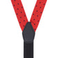 Alvaro Castagnino Men Red & Black Solid Suspenders