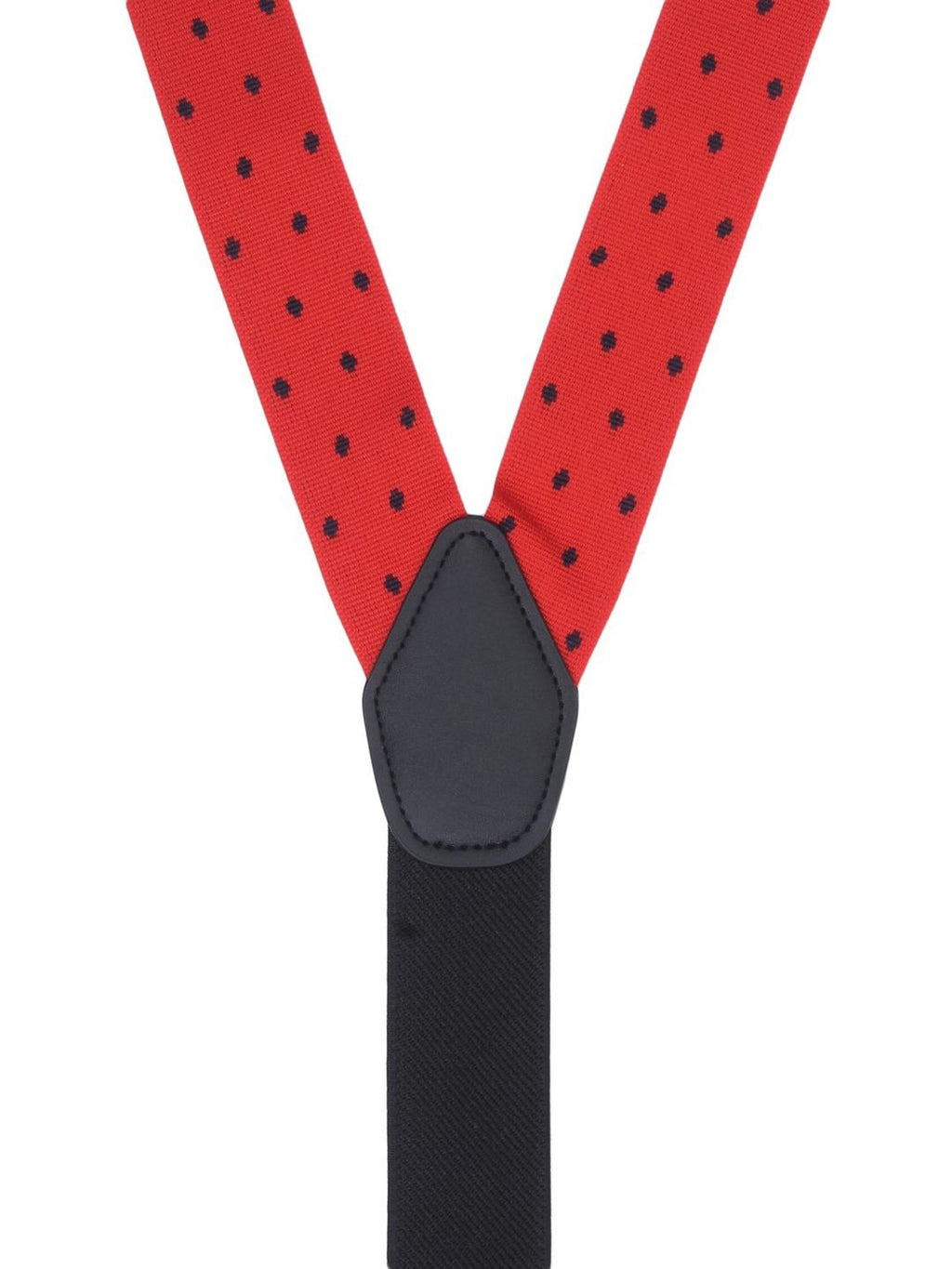 Alvaro Castagnino Men Red & Black Solid Suspenders