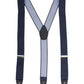 Alvaro Castagnino Men Blue & White Solid Suspenders