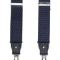 Alvaro Castagnino Men Blue & White Solid Suspenders
