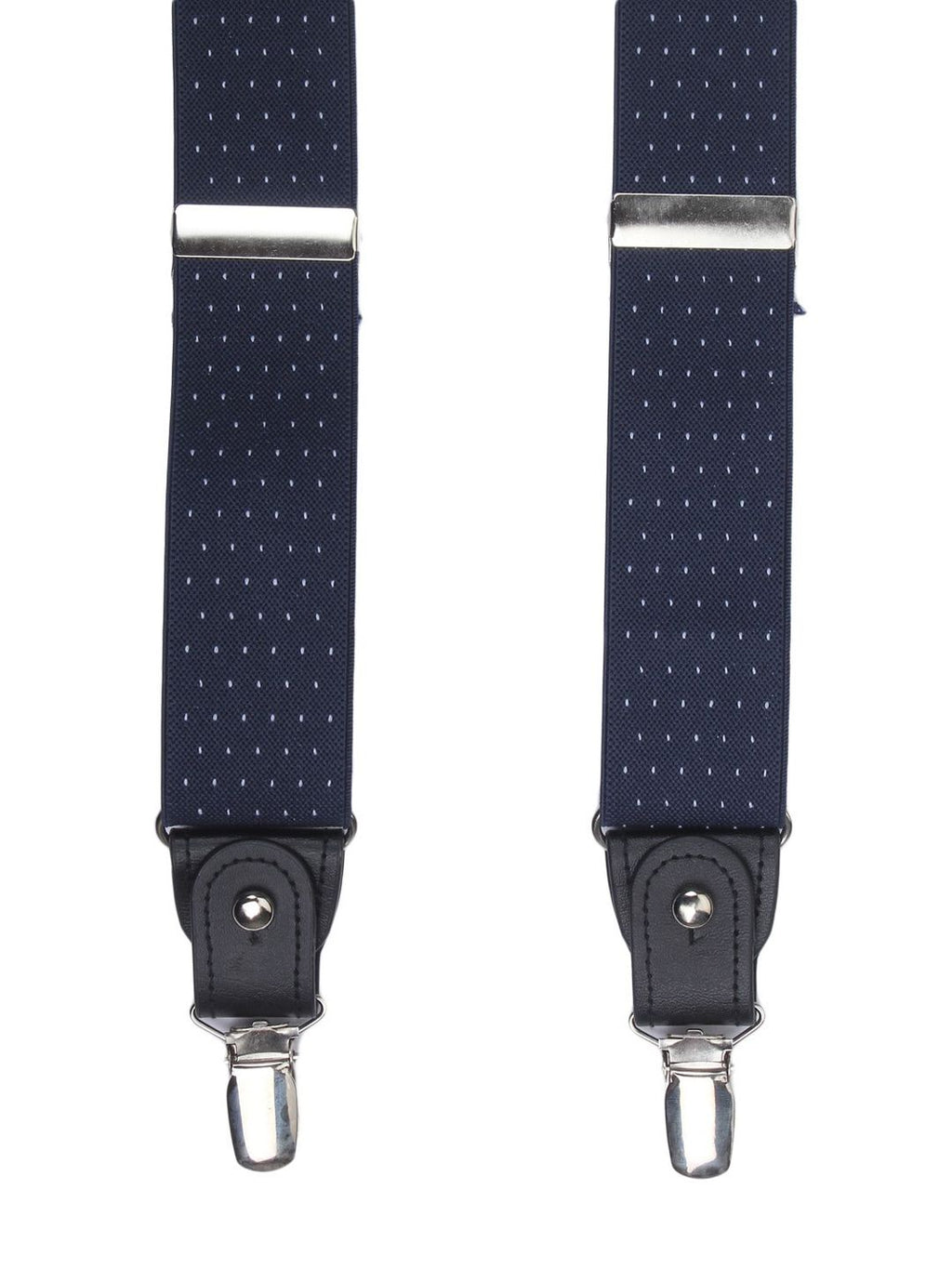 Alvaro Castagnino Men Blue & White Solid Suspenders