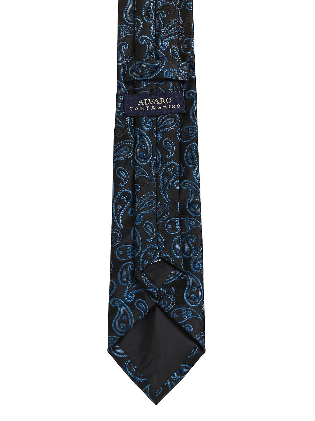 Alvaro Castagnino Men Black & Blue Accessory Gift Set