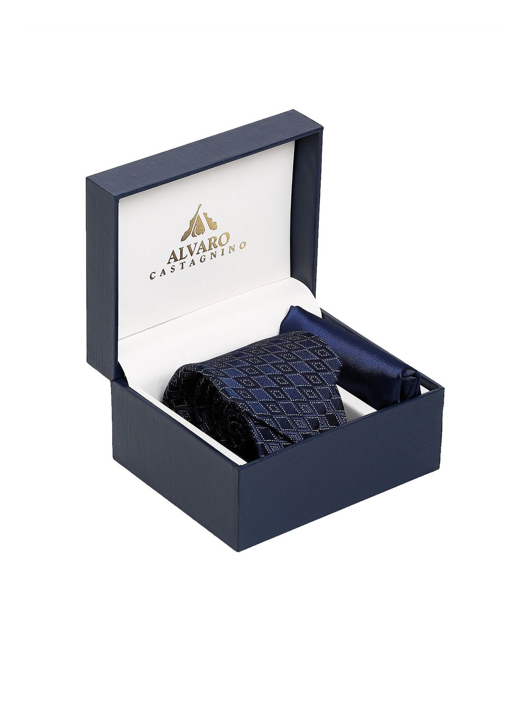 Alvaro Castagnino Men Blue Accessory Gift Set