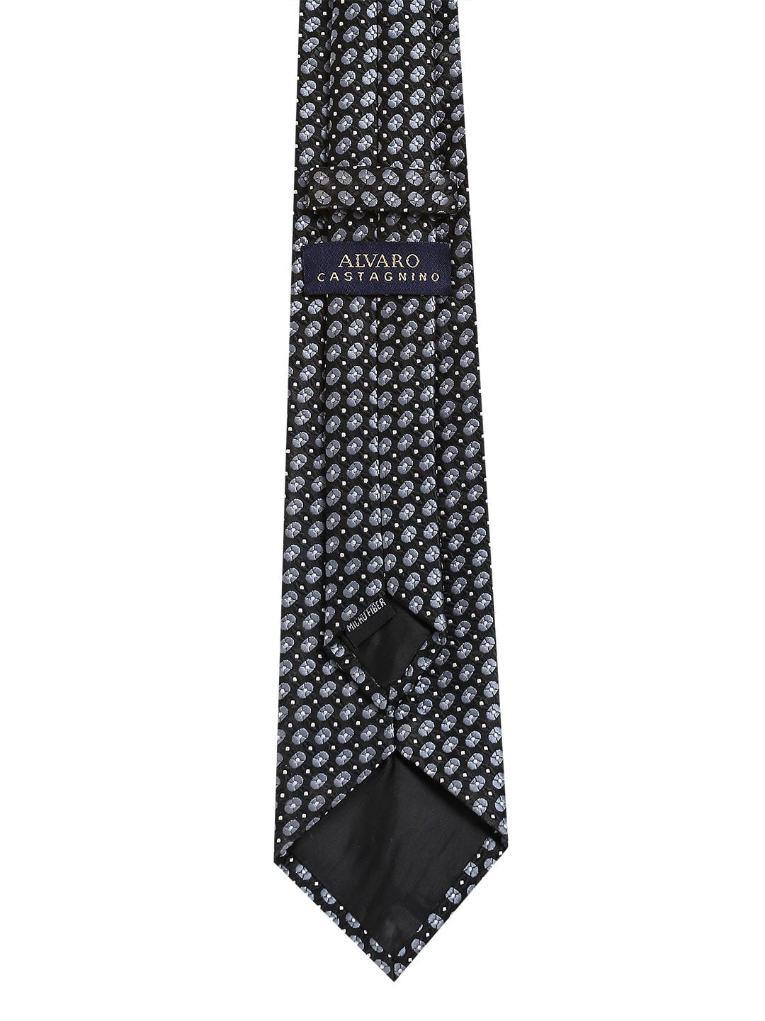 Alvaro Castagnino Men Black & Grey Accessory Gift Set