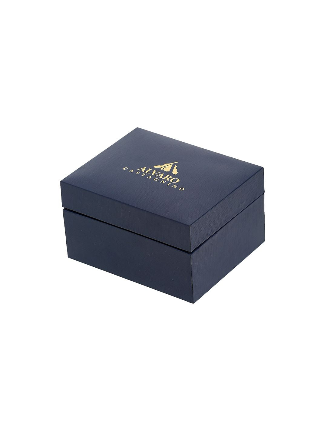 Alvaro Castagnino Men Black & Grey Accessory Gift Set