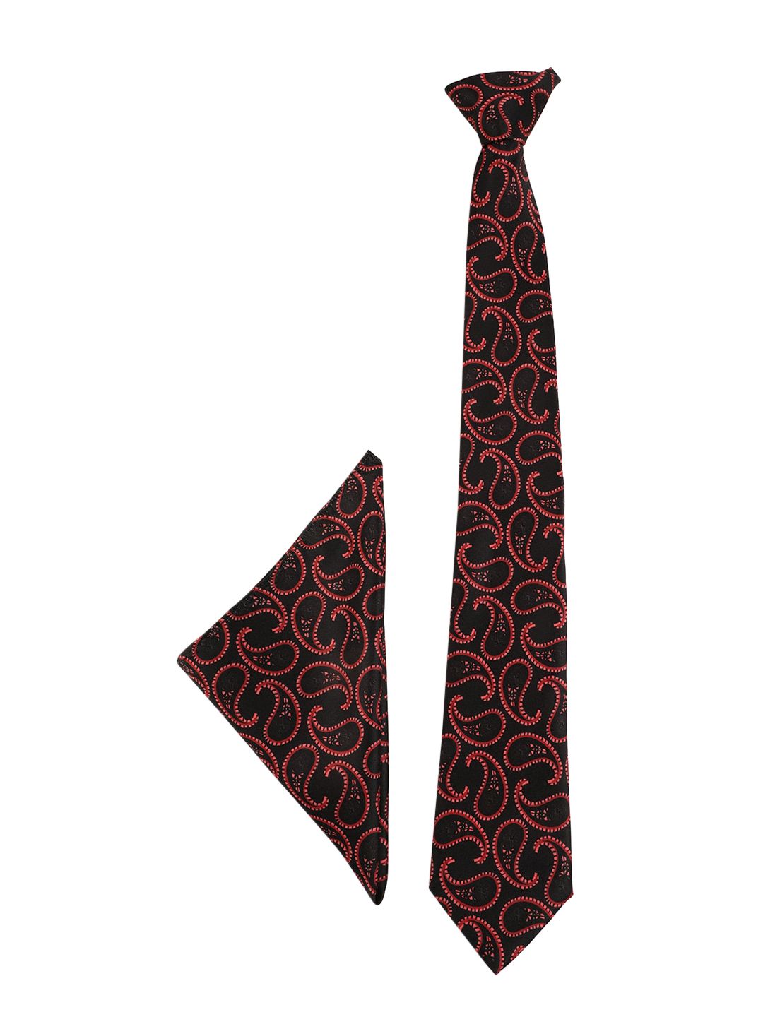 Alvaro Castagnino Men Black & Maroon Accessory Gift Set