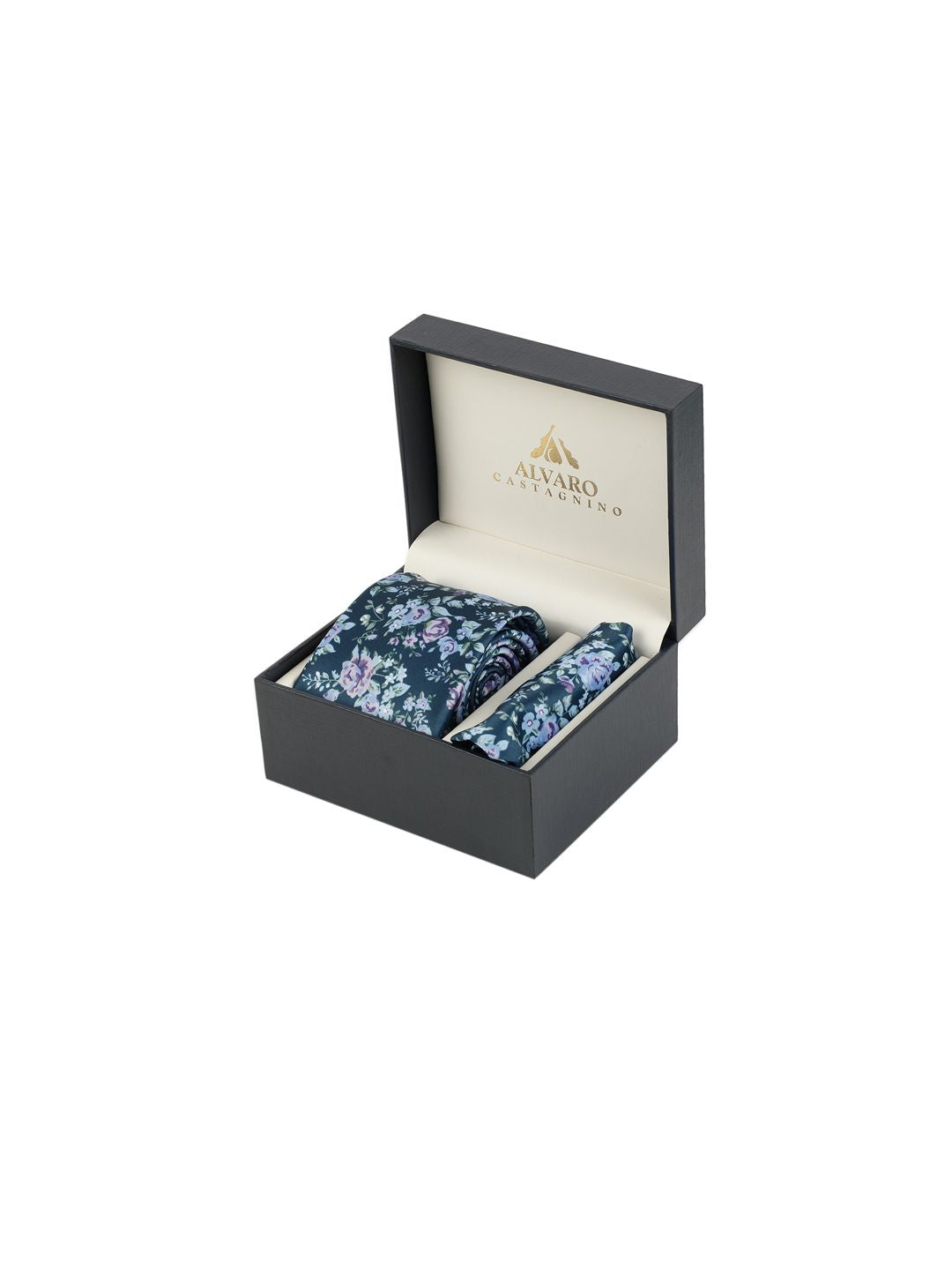 Alvaro Castagnino Men Blue Accessory Gift Set
